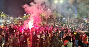الفرحة تعم شوارع مراكش وباقي مدن المملكة احتفاء بالإنجاز التاريخي لأسود الأطلس +فيديو