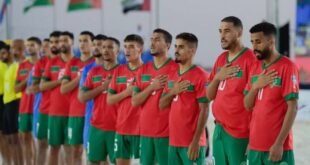 المنتخب المغربي للكرة الشاطئية يتأهل إلى نصف نهائي “كأس العرب”